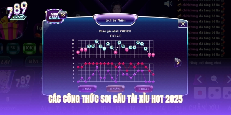 Các công thức soi cầu tài xỉu hot 2025